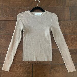 Magnolia Boutique long sleeved, ribbed sweater.